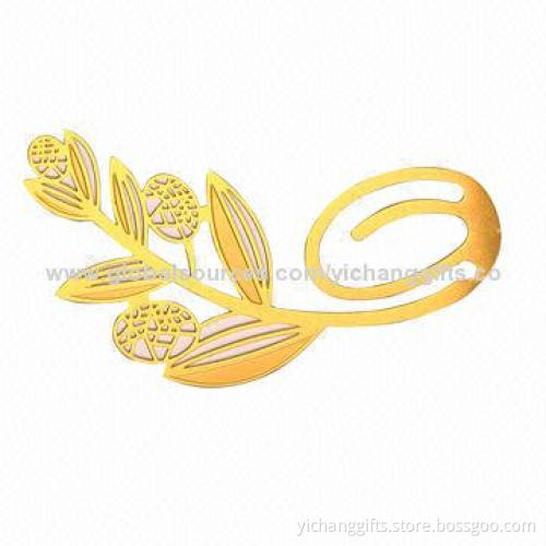 Bookmarks with Photo Etching Process, Fast Delivery, Low MOQ, OEM Designs and Logos Welcomed